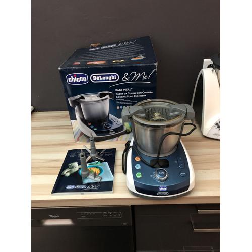 De'longhi Chicco Baby Meal Kcp815.Bl - Mixeur-Cuiseur Pour Bébés - 850 Watt