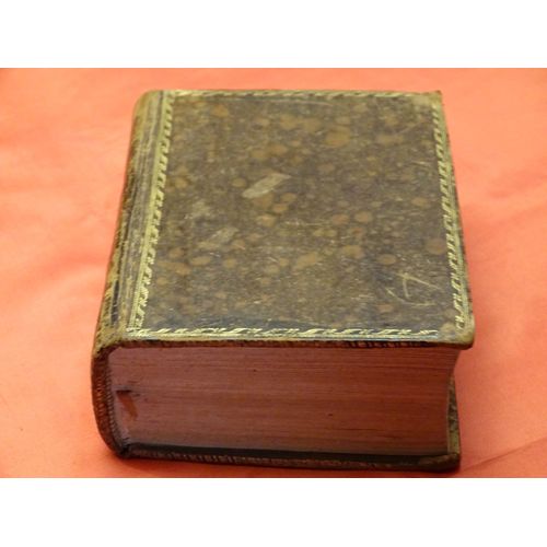 Dictionnaire De Martinelli - Dictionnaire De Poche - Francois - Italien, A Paris ,Chez Bossage, Masson Et Besson . . An Neuf ( 1801 )