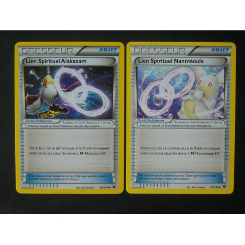 Impact Des Destins - Lien Spirituel Alakazam (90) + Lien Spirituel Nanméouie (92/124)