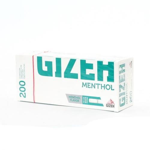 Boîte de 200 Tubes à Cigarettes Menthol - Gizeh