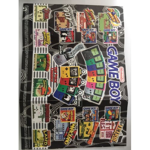 Dépliant Publicitaire Nintendo 64 Gameboy