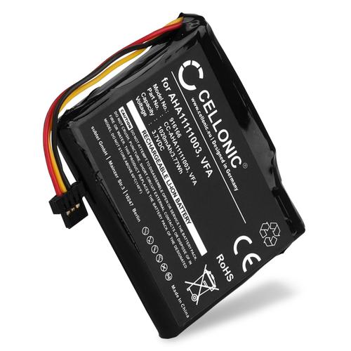 Batterie Pour Tomtom Go 5000 / Via 1605 / Start 60, Start 60 (4en62) - Vfa Vf6d Aha11111003 Aha11111006 (1020mah) Batterie Rechange