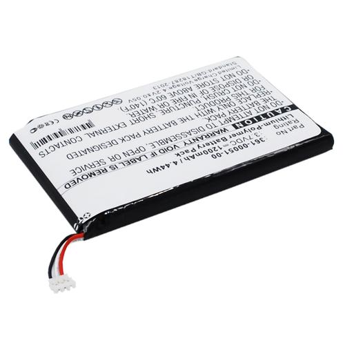 Batterie Pour Garmin Nüvi 2460lmt, Garmin Nüvi 2660lmt, Garmin Nüvi 2669lmt - 361-00051-00,361-00051-01,361-00051-02 (1200mah) Batterie De Remplace