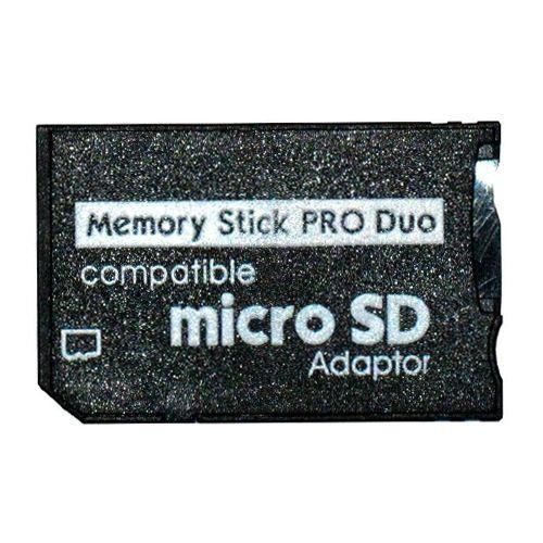 Adaptateur Memory Stick Pro Duo pour cartes mémoire microSD