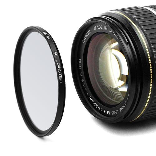Filtre UV pour Nikon AF-P DX Nikkor 70-300 mm 1-4.5-6.3, 55-300mm f-4.5-5.6, Nikon AF-S Nikkor 50mm f-1.4, AF-S 50mm 1-1.8G (Ø 58mm) Filtre Prote
