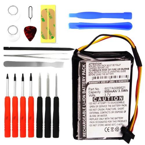 Batterie Pour Tomtom Go 500 (2013), Go 510 (2013), Go 50 / Start 50 - Fmb0932008731,Aha11110005,6027a0089521 (950mah) + Set De Micro Vissage Batterie