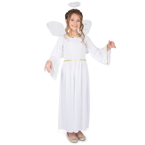 Déguisement Ange Du Ciel Fille - Taille: 5-6 Ans (116 Cm)