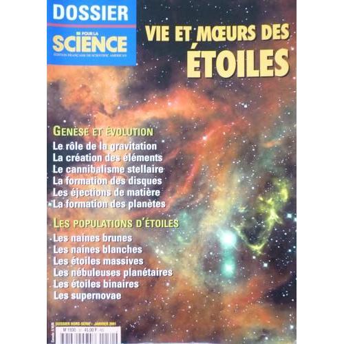 Dossier Pour La Science 30 Vie Et Moeurs Des Étoiles