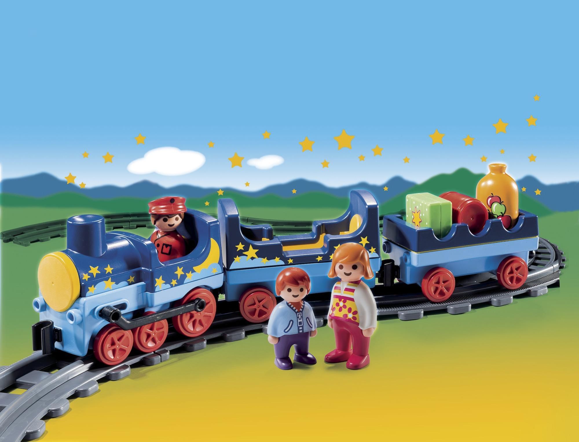 Playmobil 123 6880 - Train �toil� Avec Passagers Et Rails - 2