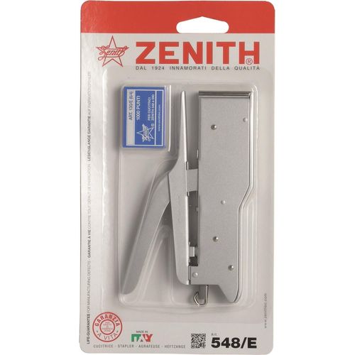 Zenith Pince Agrafeuse Sous Coque Pegbordeable 548/E - 6/4-6/6 Coloris Aluminium