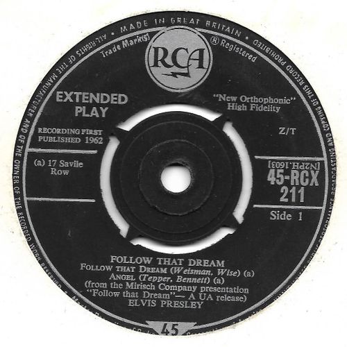 Follow That Dream / Angleterre