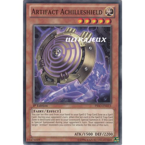 Yu-Gi-Oh! - Prio-En015 - Artifact Achilleshield - Commune