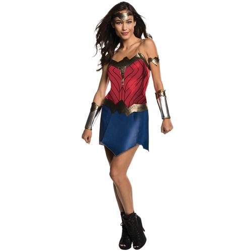 Déguisement Classique Wonder Woman Justice League Adulte - Taille: Large