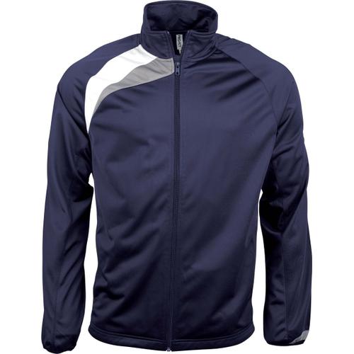 Veste Surv?Tement Sport Pa306 - Bleu Marine - Homme