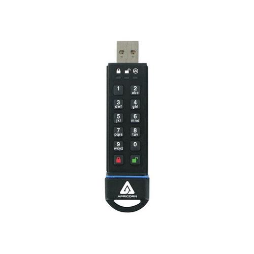 Clé sécurisée Apricorn Aegis 3.0 - Clé USB - chiffré - 16 Go - USB 3.0 - FIPS 140-2 Level 3