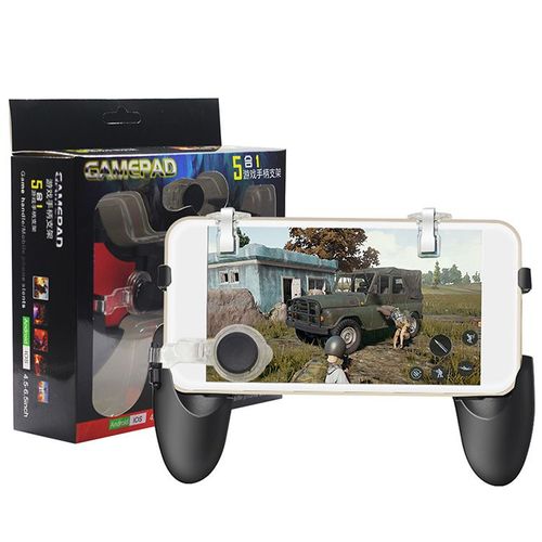 Poignée Déclencheur Mobile Pubg 5 En 1 Kit Manette De Jeu