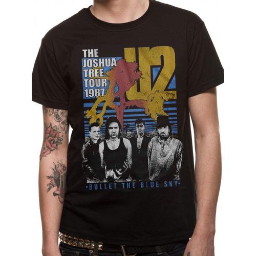 U2 - Black Bullet The Blue Sky T-Shirt
