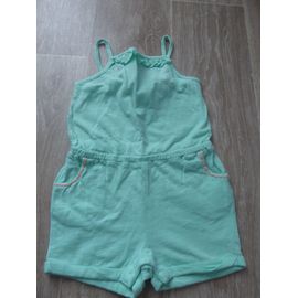 Combishort Jersey Vert D'eau Tape À L'oeil - 2 Ans
