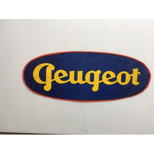 Grande Etiquette Publicitaire Peugeot