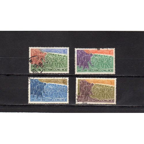 Timbres-Poste Du Vietnam Du Sud (Développement Communautaire)