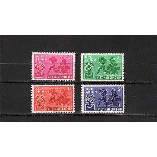 Timbres-Poste Du Vietnam Du Sud (Année Mondiale Du Réfugié)