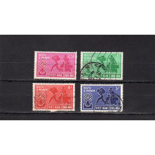 Timbres-Poste Du Vietnam Du Sud (Année Mondiale Du Réfugié)