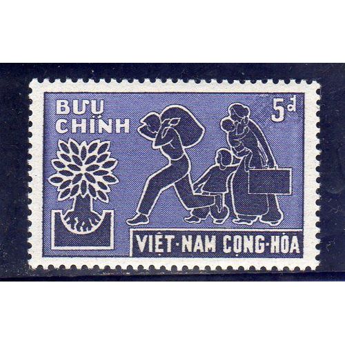 Timbre-Poste Du Vietnam Du Sud (Année Mondiale Du Réfugié)