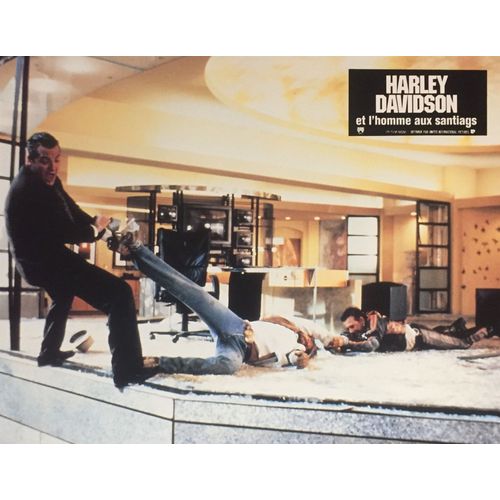 Photo Originale De Film "Harley Davidson Et L'homme Aux Santiags" 21x28cm