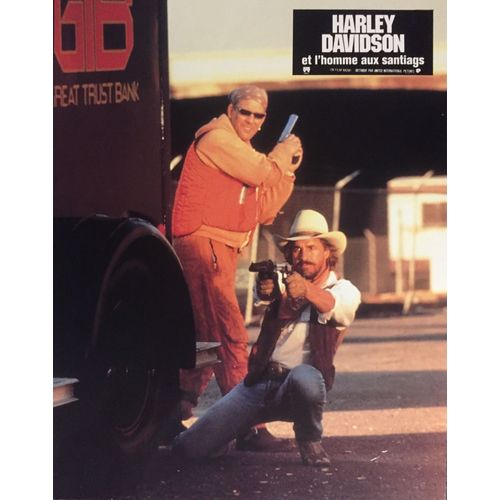 Photo Originale De Film "Harley Davidson Et L'homme Aux Santiags" 21x28cm