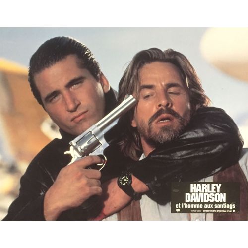 Photo Originale De Film "Harley Davidson Et L'homme Aux Santiags" 21x28cm