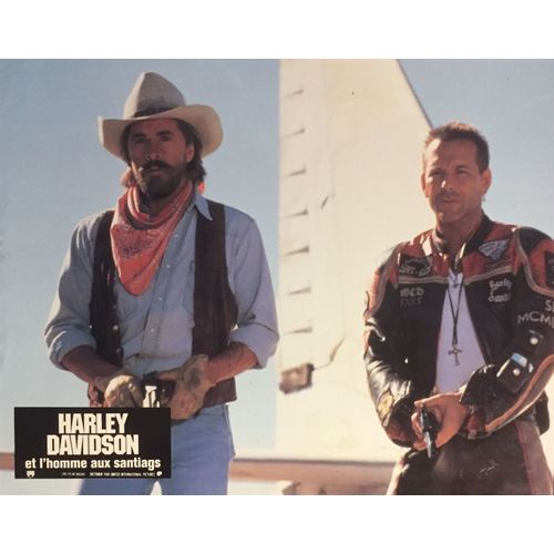 Photo Originale De Film "Harley Davidson Et L'homme Aux Santiags" 21x28cm