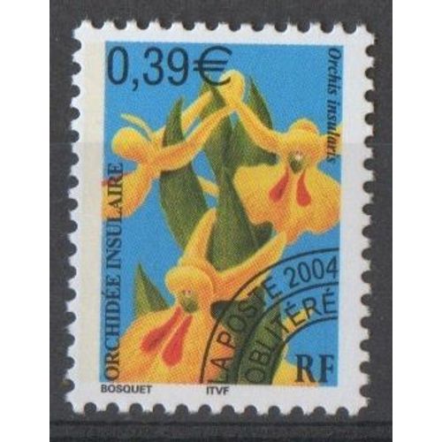 Timbre Préoblitéré France 2005 Yvert Et Tellier Préob. N°248 Orchidée Insulaire Neuf** Gomme Intacte
