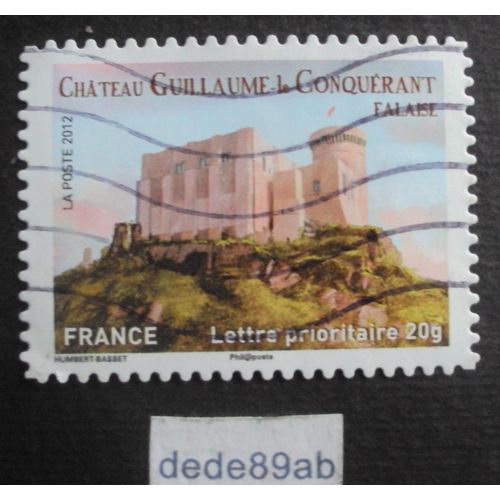 France.. Le Château Guillaume Le Conquérant - Falaise . Oblitéré Used Stamp.