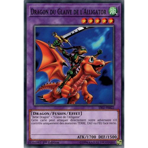 Yu-Gi-Oh! - Ss02-Frb22 - Dragon Du Glaive De L'alligator - Commune