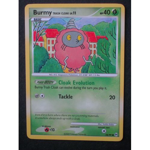 Burmy (Cheniti) Série Arceus - 58/99
