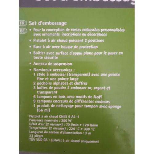 Set D Embossage Pour La Création De Cartes