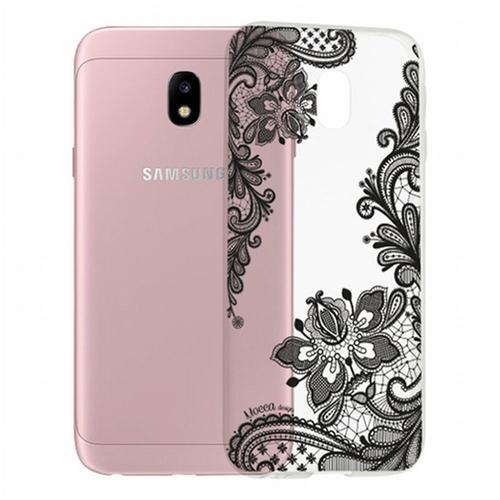 Coque Mocca Motif Dentelle Pour Samsung Galaxy J5 2017 J530 Noir