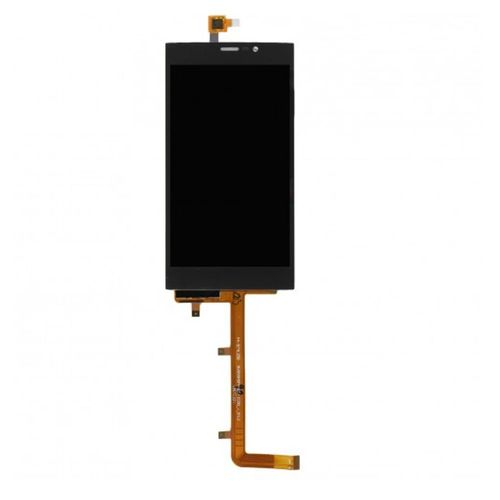 Bloc Lcd + Tactile Ecran Complet Pour Wiko Ridge Fab 4g Noir
