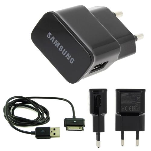 Chargeur Secteur 2a Pour Samsung Tablette Galaxy Note 10.1 - Galaxy Tab 2 10.1 P5100/P5110 - Galaxy Tab 2 7.0 P3100/P3110 -... Et +