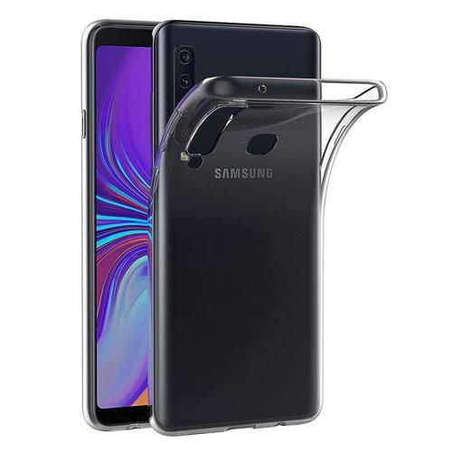 Coque Silicone Pour Samsung Galaxy A9 (2018) 6.3" Gel Ultraslim Et Ajustement Parfait - Transparent