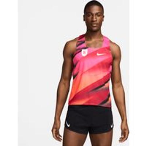 Maillot De Running Nike Aeroswift Bowerman Track Club Pour Homme - Rouge
