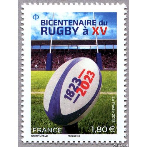 France 2023, Très Beau Timbre Neuf** Luxe Yvert 5707, Bicentenaire Du Rugby À Xv.