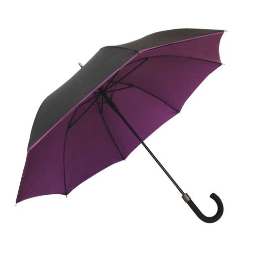 Parapluie Double Toile Résistant Au Vent Violet