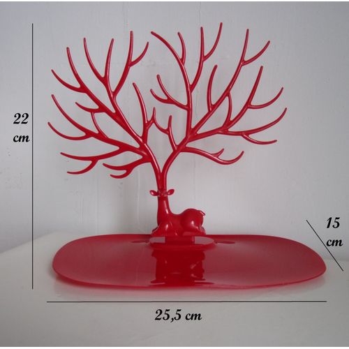 Rangement Bijoux Cerf Rouge