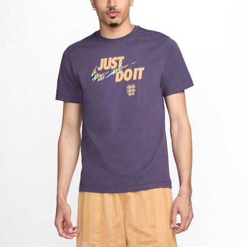 T-Shirt Nike Just Do It D'angleterre - Raisin Foncé