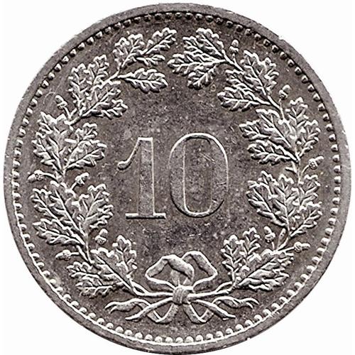 10 Centimes Suisse 1983