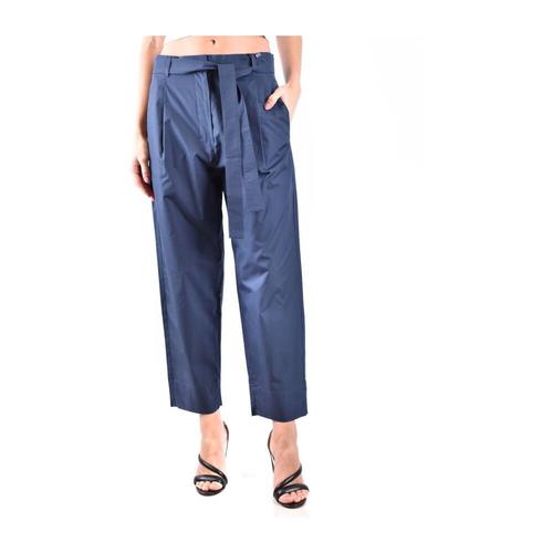 Max Mara - Trousers > Cropped Trousers - Blue