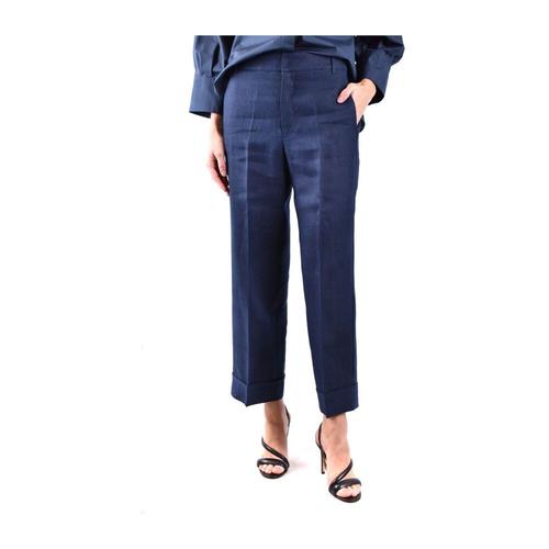 Max Mara - Trousers > Cropped Trousers - Blue
