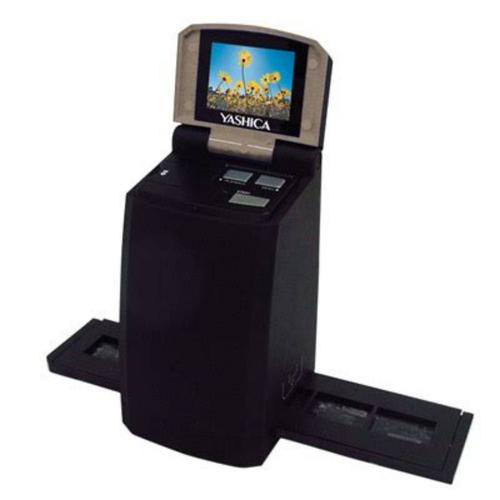 Scanneur pour diapositives et pellicules film slide digital scanner vistaquest fs501 avec écran 2,4" 2,4 pouces négatifs 35mm 35 mm sans pc sur carte mémoire SD