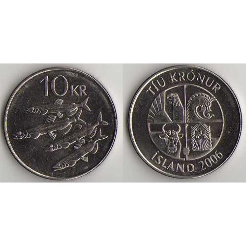 10 Koruna Islande 2006